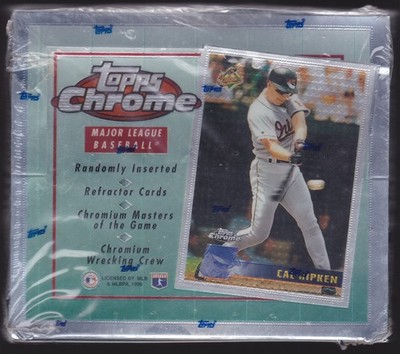 1996 Topps Chrome (First Year) Baseball Sealed Hobby Box | eBay