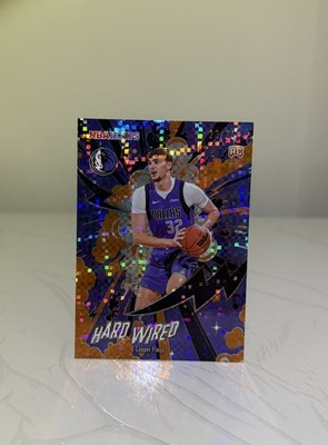 2025 Topps NBA Hoops Cooper Flagg Rookie HardWired Light Burst Orange /25 Mavs