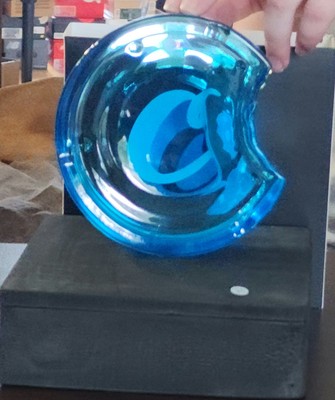 Cookies C Bite Ash Tray Blue