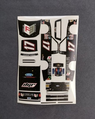 2022 Custom Todd Gilliland #17 Frontline Knoxville Win 1/64 Peel & Stick Decals