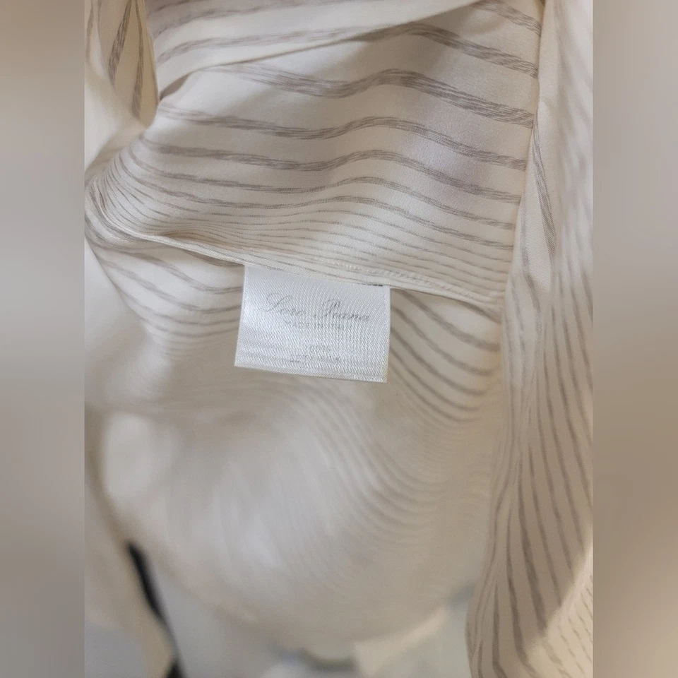 Auténtica blusa de seda Loro piana pequeña Foto 4 de 4