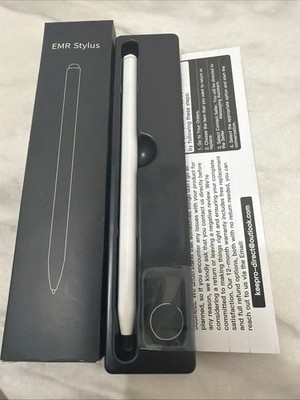 4096 White Magnetic EMR Stylus Remarkable 2 Tablet Kindle Scribe Palm Rejection