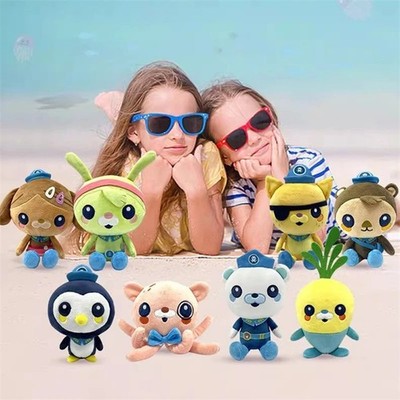 20cm Octonauts Plush Toys with Barnacles, Peso, Kwazii and Tweak Characters-Cute
