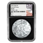 2024 American Silver Eagle $1 Elizabeth Jones Signature NGC MS 70