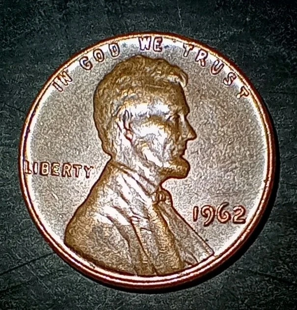 1962 D Penny - Image 2 of 4