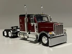 NEW 1/64 DCP PETERBILT LEGENDARY RED 589 W/ SLEEPER