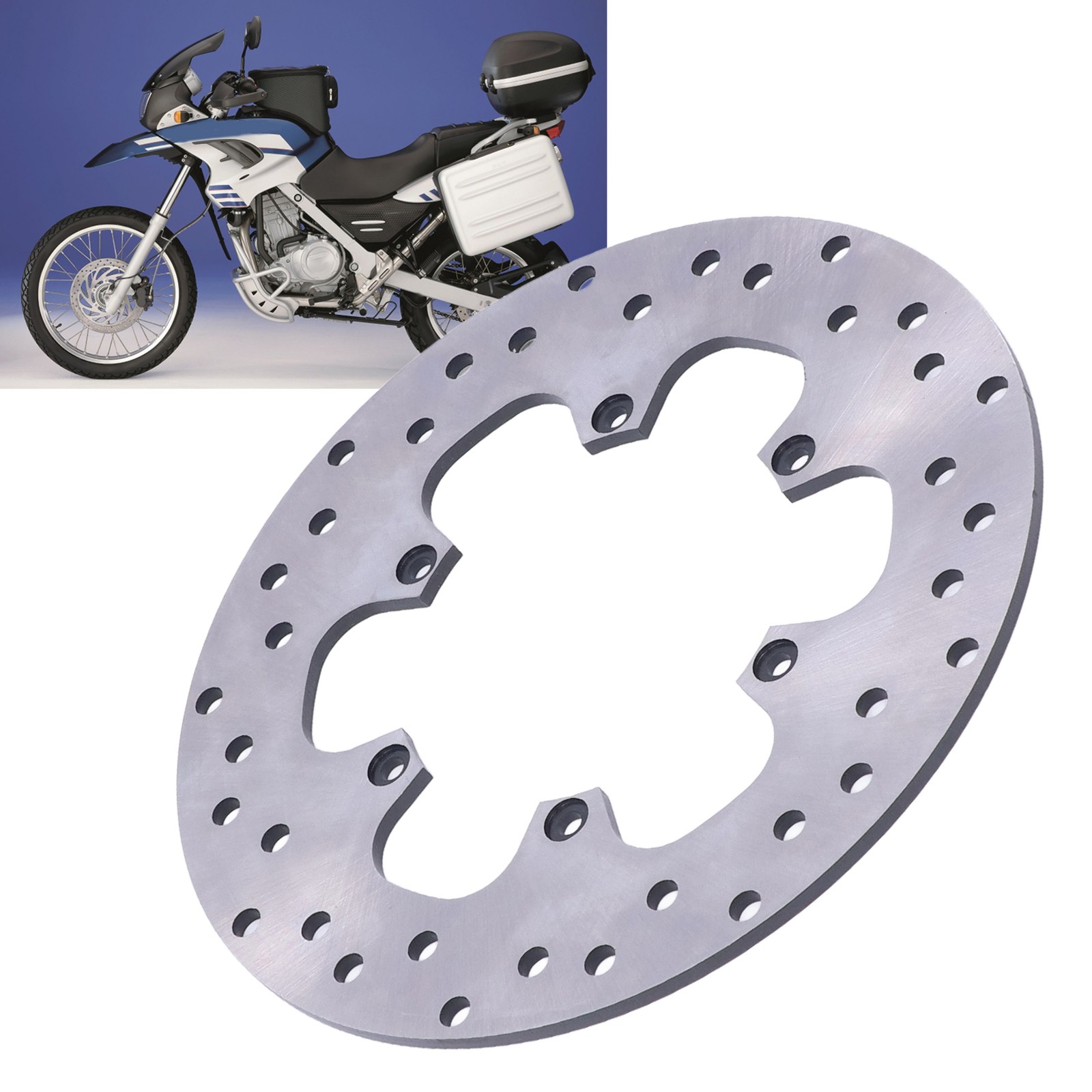 Rear Brake Disc Rotor Motorcycle Accessories For F650 F650GS F650CS F650ST