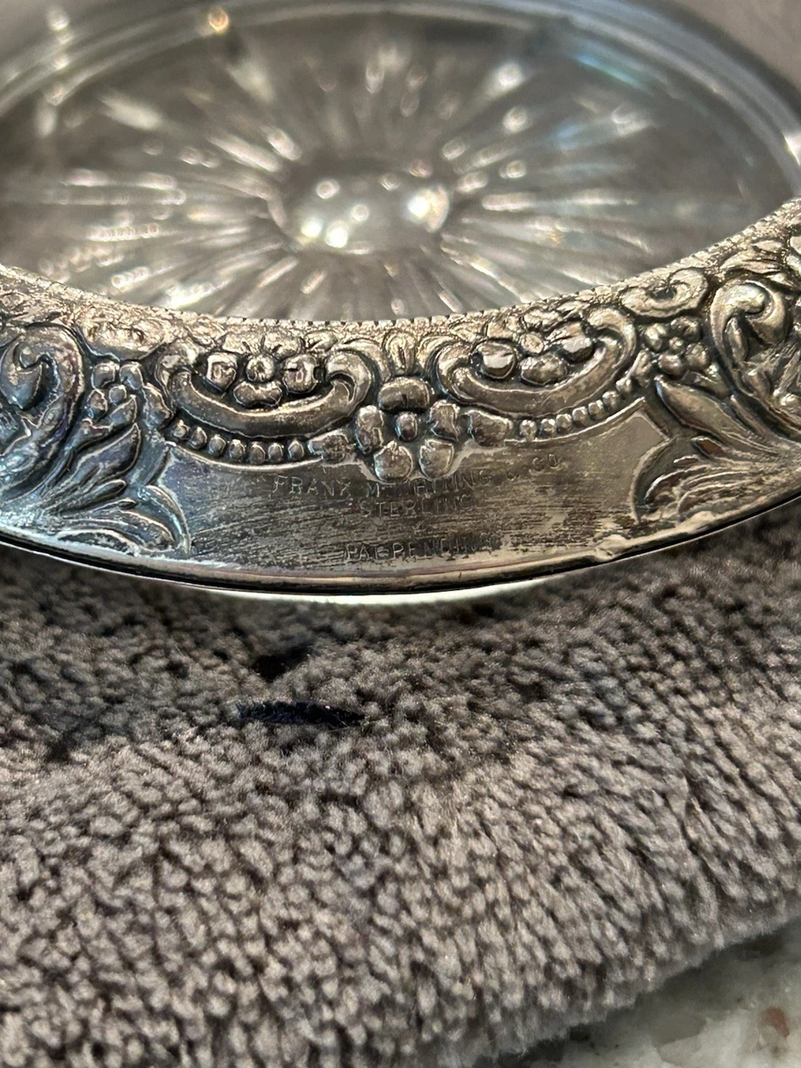 Frank M. Whiting Antique US Sterling Silver Dishes & Coasters for