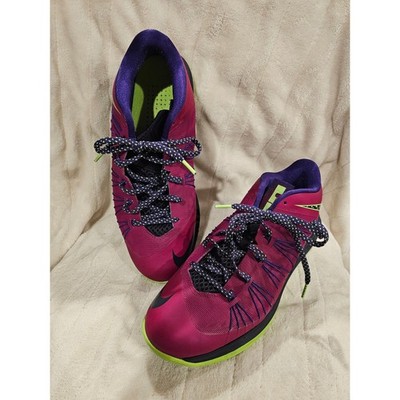 Nike Air Max LeBron X Low Raspberry Basketball Shoes Sneakers Mens 11.5