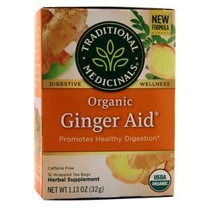 Traditional Medicinals Organic Digestive Wellness Tea Ginger Aid 16 pckts 2390₽