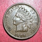 1908 US Indian Head Cent! XF! SHARP! Old US Coin!