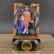 2024-25 Panini Select Shai Gilgeous-Alexander SGA Orange Flash Prizm Concourse