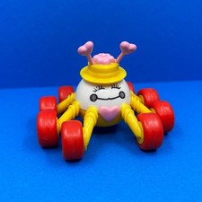 Vintage Kiddicraft Webster Spider Pink Girl Wheels Toy Figure 1990s