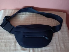 Dagne Dover Belt Bag Ace Neoprene Fanny Pack - Deep Navy Blue