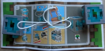 jetzt schon 10% Reduziert Kinder Joys Minecraft 2026 1 Figur+BPZ ihrer Wahl - Bild 1 von 4