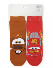 Disney Parks Cars Sock Set for Kids McQueen Mater New With Tag