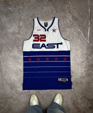 VTG Shaquille O'Neal Reebok 2006 NBA All-Star Game East Jersey Size L Miami Heat