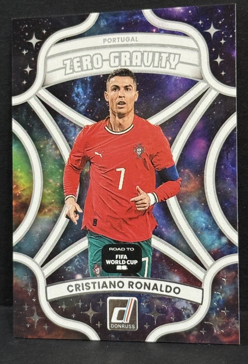 2025-26 Donruss Road To FIFA World Cup Cristiano Ronaldo Zero