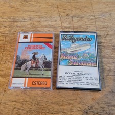 Vicente Fernandez &ndash; Mi Amigo El Tordillo & La Leyenda Cassette Tape Lot