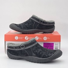 JSport Janie Women's Black Slip-On Comfort Shoes Faux Fur Lined NIB Multi Sizes