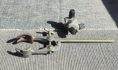 Vintage Technico Labor Retortenklemme & Bosskopfklemme