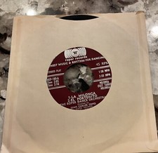 ROPER DANCE ORCHESTRA 45 RPM Vinyl La Milonga FAST TANGO EL PORTENITO Vtg Latin