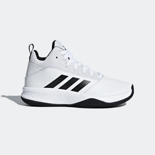 Adidas Mens CLOUDFOAM ILATION MID 2.0 AW4659 White Lace Up Basketball ...