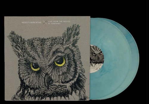 NEEDTOBREATHE Live From The Woods At Fontanel NEW 2LP OCEAN BLUE VINYL W/HYPE - Picture 3 of 3