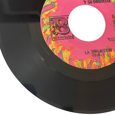 Felix Del Rosario La Inflaccion / El Enano 45 Vinyl Record Album