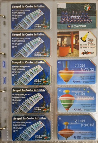 Collezione Lotto di 400 Schede Telefoniche Italiane uniche - Foto 6 di 21