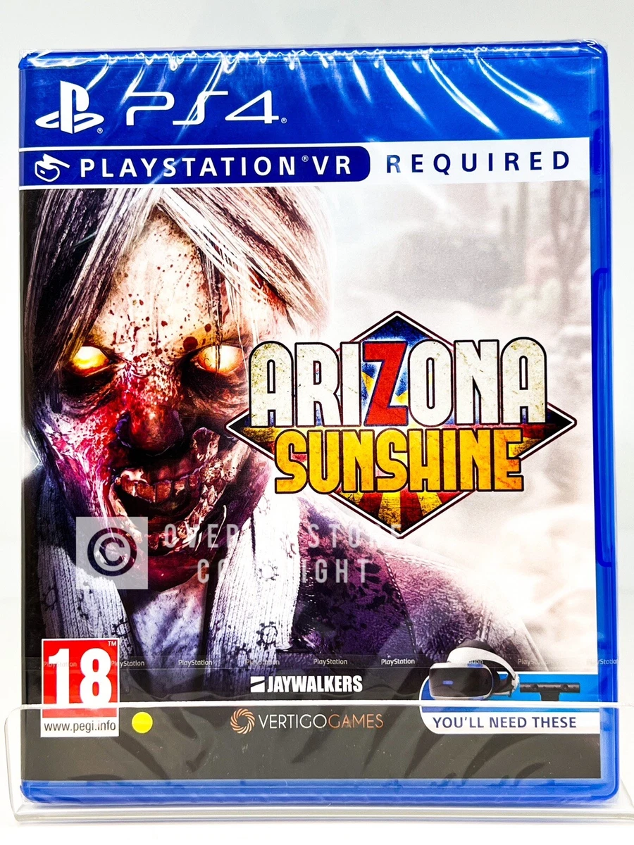 Arizona Sunshine PSVR PS4 Brand New Factory Sealed