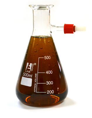 Eisco Labs 500ml Filtering Flask - Borosilicate Glass