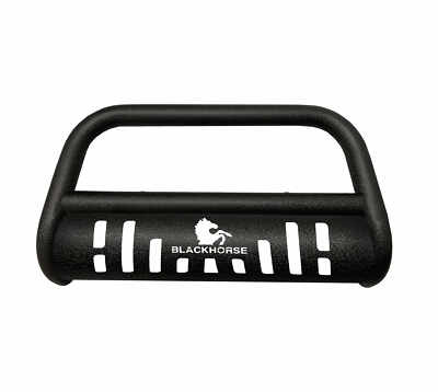 Black Horse Bull Bar-T Push Brush Bar Textured Black fit 2022-2024 Infiniti QX60