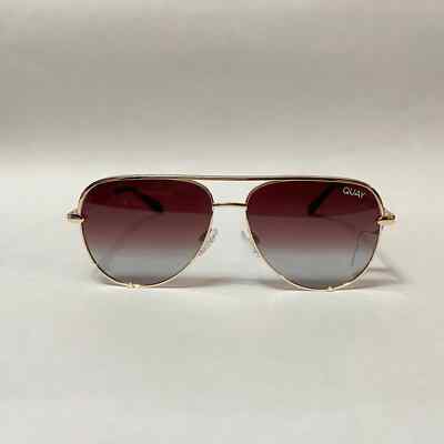 New Quay Australia High Key Micro Sunglasses Polarized Gold  display picture 2