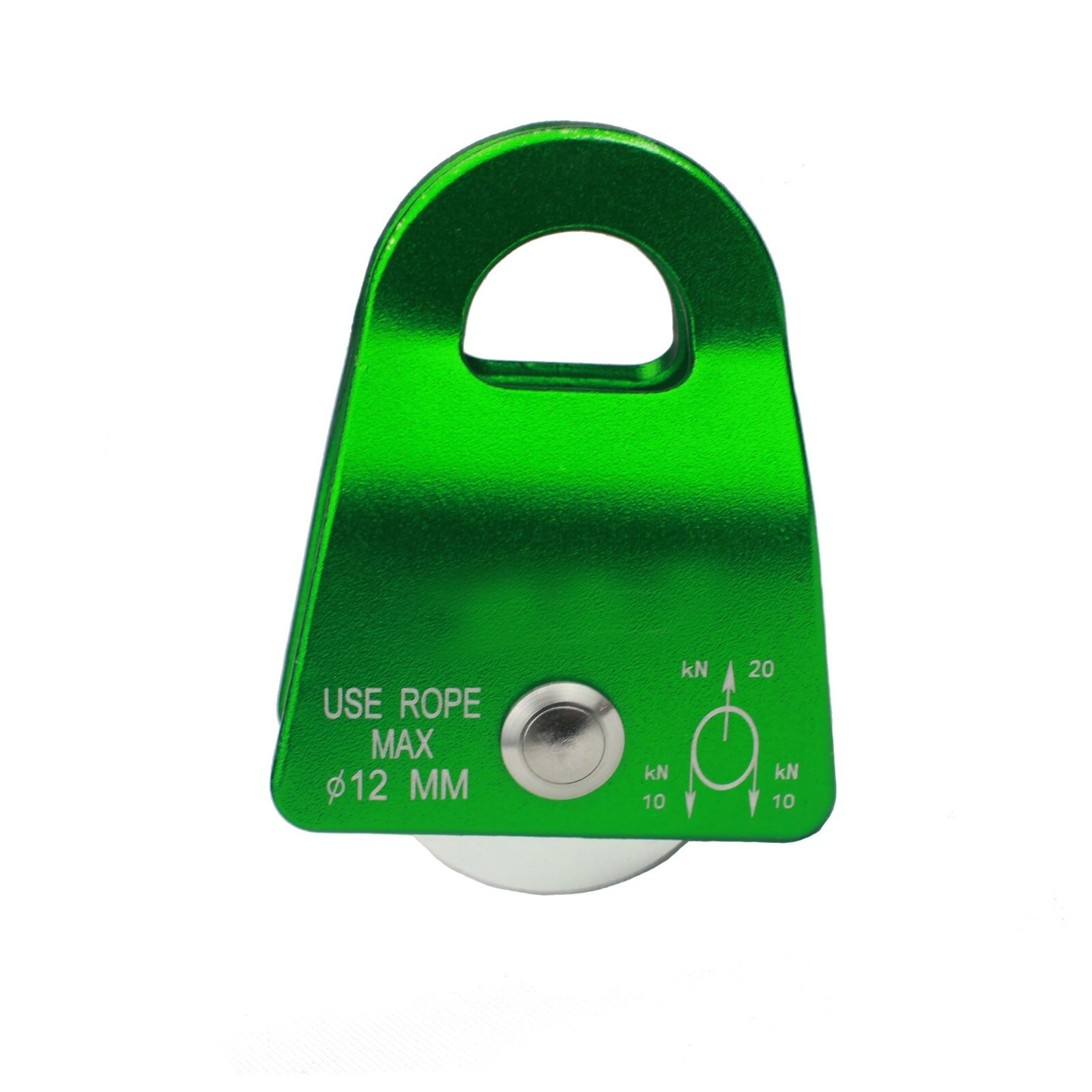 Geelife 20KN Micro Climbing Pulley General Purpose Small Aluminum Rope