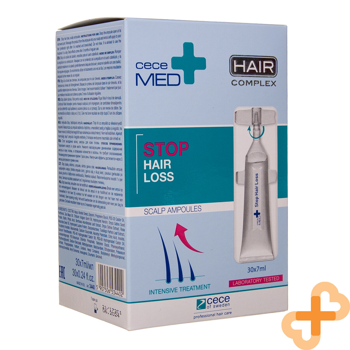 CECE MED Ampullen gegen Haarausfall Prävention 7 ml x 30 Stk. Vitamin A