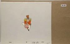 Back To The Future Original Production Drawing And Cel 95-29 Used Cond.