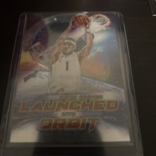 Devin Booker 2023-24 Topps Chrome Cosmic Launched into Orbit Suns #LIO-18 