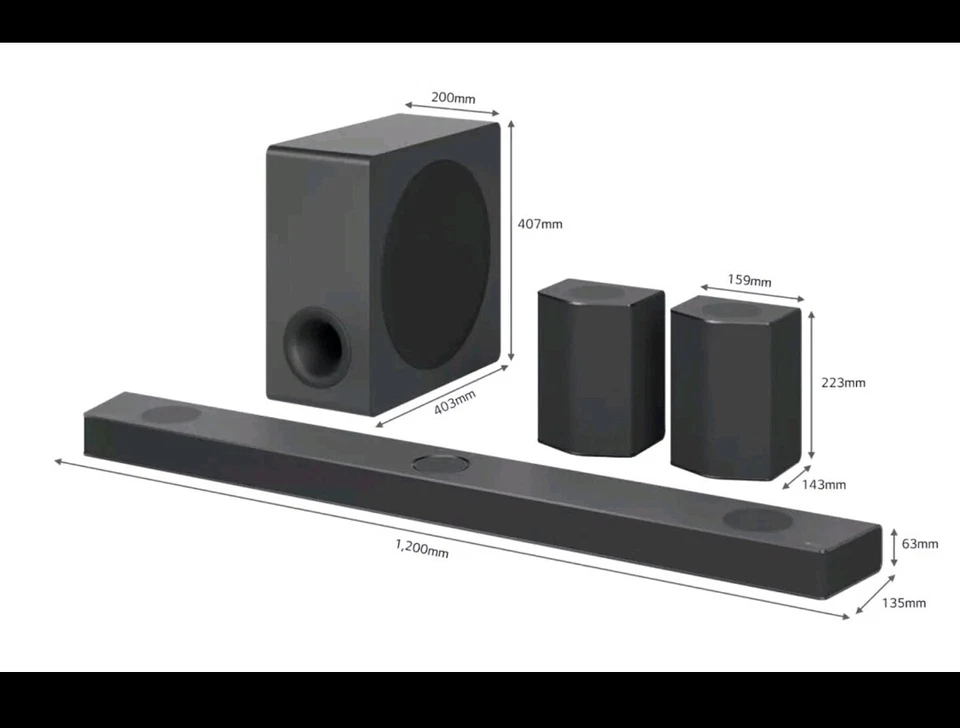Soundbar LG Meridian S95QR  - Immagine 2 di 4