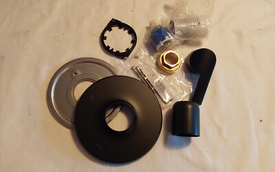 MOEN UTS3201BL Doux M-Core 3 series trim kit Matte Black