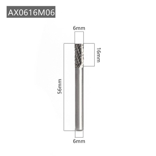 1/6pcs Rotary Burr Set TCT Carbide Burrs 6mm Shank Double Cut Carbide Bit - Picture 12 of 18
