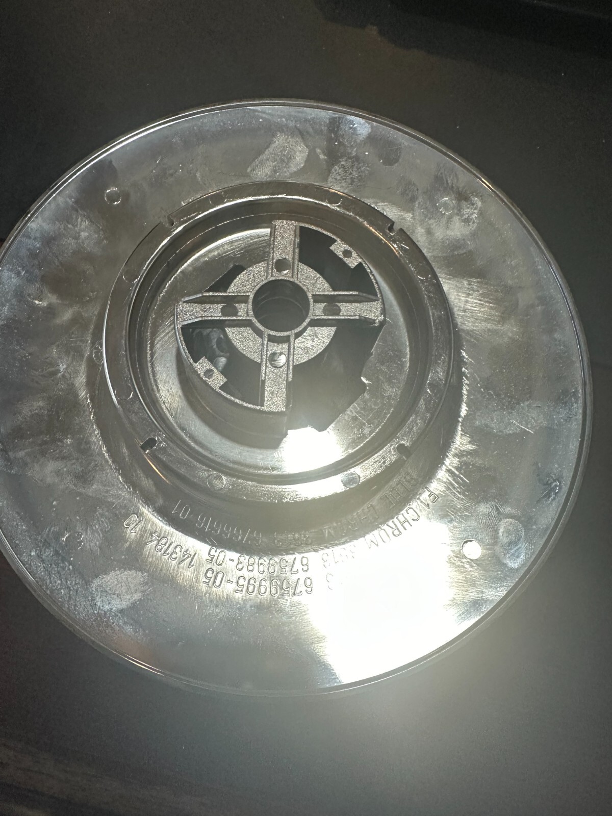 For Rolls-Royce Phantom Centre Hub Cover Chrome set （almost new） OEM:36136874325