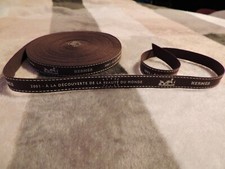 RUBAN HERMES VINTAGE DE 2001 " A LA DECOUVERTE DE LA BEAUTE DU MONDE " 1M 