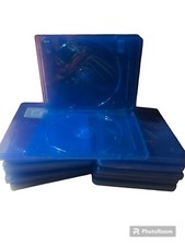 Set of 16 Empty, Blue, Blu-ray Cases. In great condition. Replacement Cases