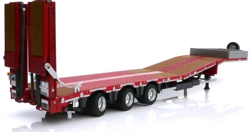 MARGE MODELS - Portamacchina a 3 assi rosso NOOTEBOOM - 1/32 - MAR1812-01 - Immagine 3 di 3