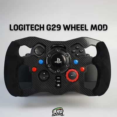 BRGSIMMODS Logitech G29/G923 F1 Open Wheel Mod 8+ Colours