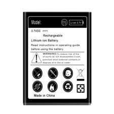 Large Power 1550mAh Substitutable Spare Battery for Cricket Debut Flip U102AC US