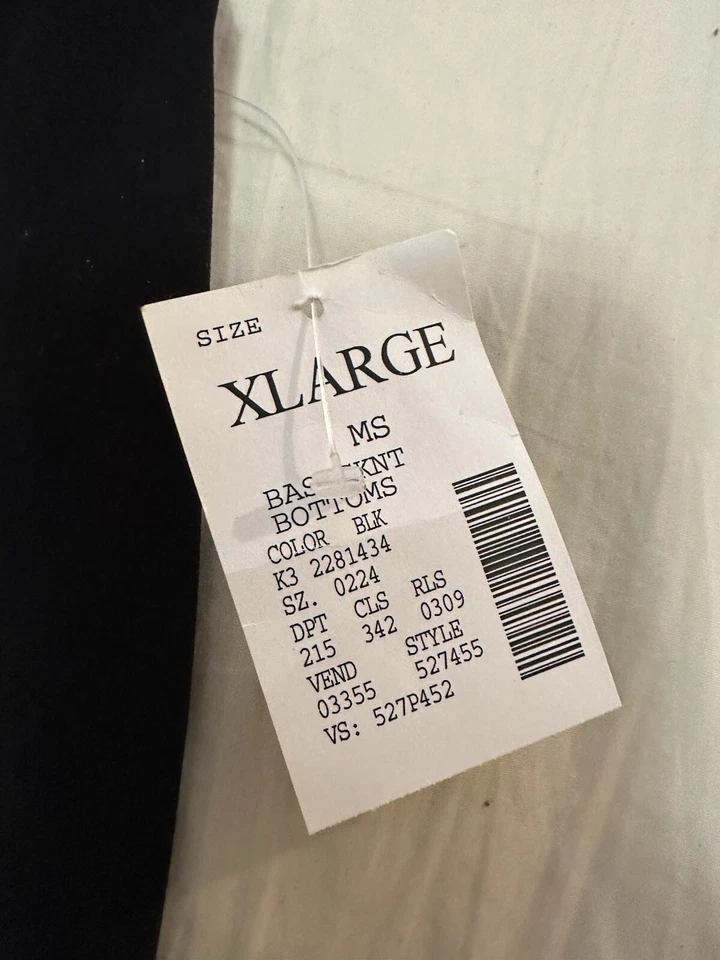 Studio 1940 Women's Cropped Trousers Black Elastic Waistband & Faux Belt Buckle - Image 3 of 4