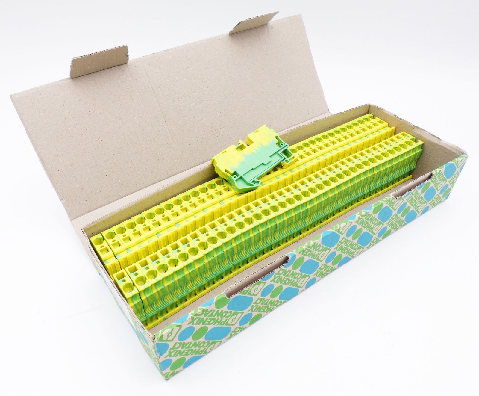 38x Phoenix Contact ST 6-PE 3031500 protective conductor terminal block -unused-