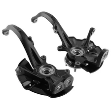 2PK Front Steering Knuckle & Wheel Hub Bearing for Ford Fusion MKZ Zephyr Milan